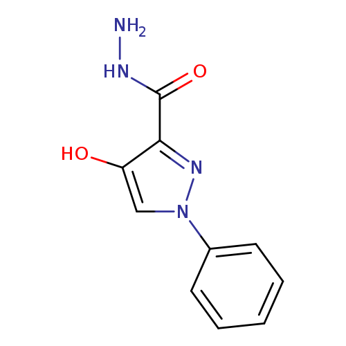 4-Hydroxy-1-phenyl-1h-pyrazole-3-carbohydrazide