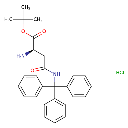 (R)-tert-butyl 2-amino-4-oxo-4-(tritylamino)butanoate hydrochloride