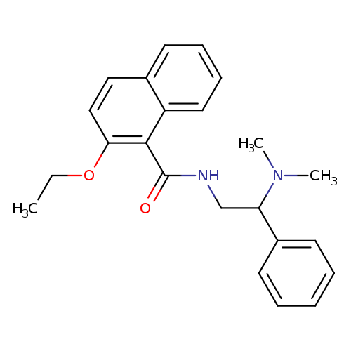 N-[2-(dimethylamino)-2-phenylethyl]-2-ethoxynaphthalene-1-carboxamide