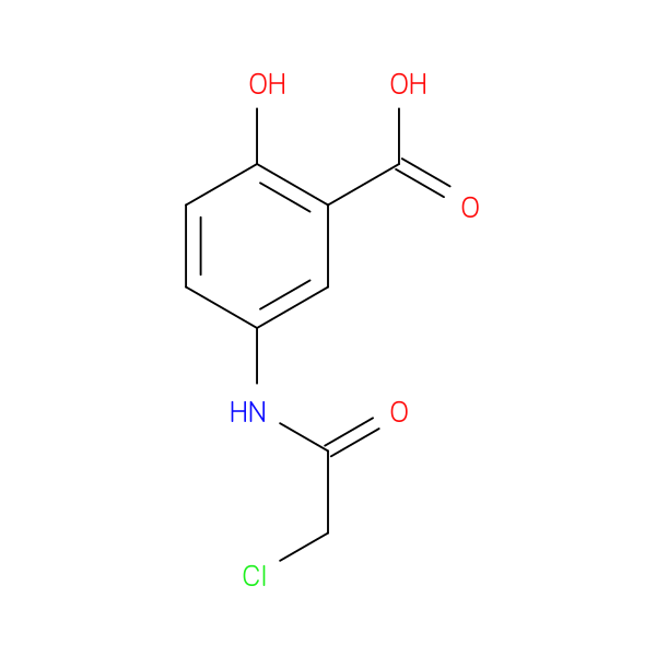 5-[(Chloroacetyl)amino]-2-hydroxybenzoic acid