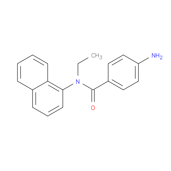 4-Amino-n-ethyl-n-1-naphthylbenzamide