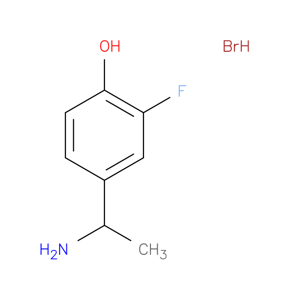 4-(1-Aminoethyl)-2-fluorophenol hydrobromide