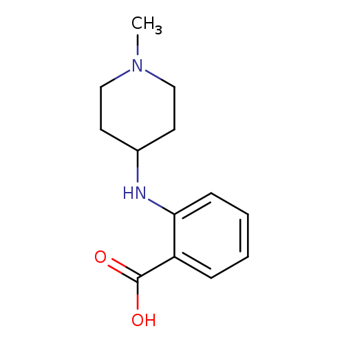 2-((1-Methylpiperidin-4-yl)amino)benzoic acid