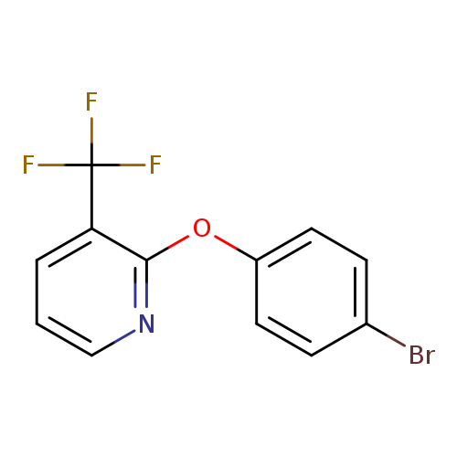 2-(4-Bromophenoxy)-3-(trifluoromethyl)pyridine