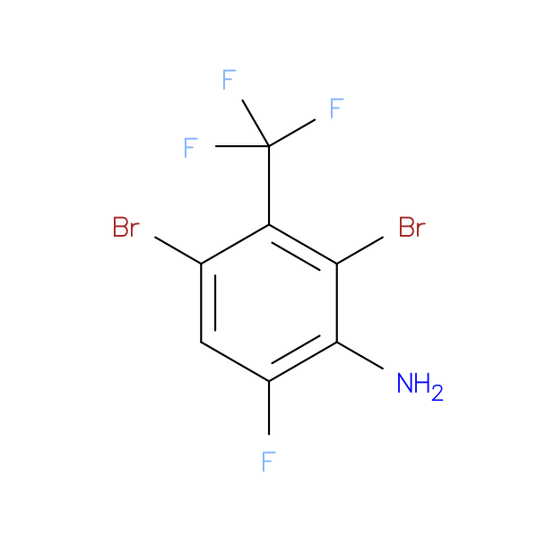 2,4-Dibromo-6-fluoro-3-(trifluoromethyl)aniline