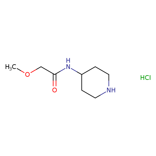 2-Methoxy-N-(piperidin-4-yl)acetamide hydrochloride