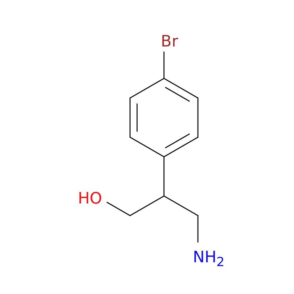 3-amino-2-(4-bromophenyl)propan-1-ol