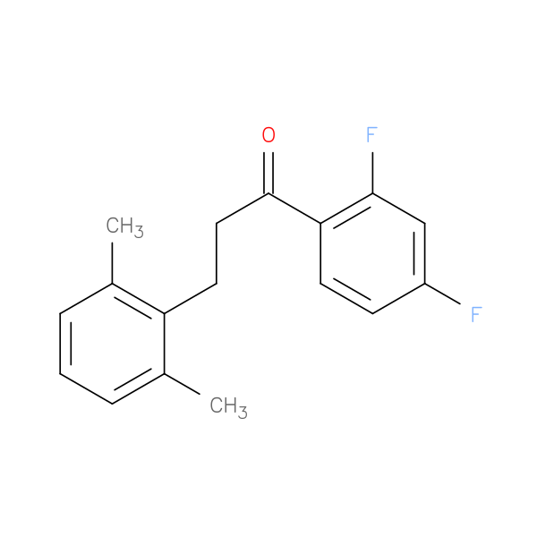 2',4'-Difluoro-3-(2,6-dimethylphenyl)propiophenone