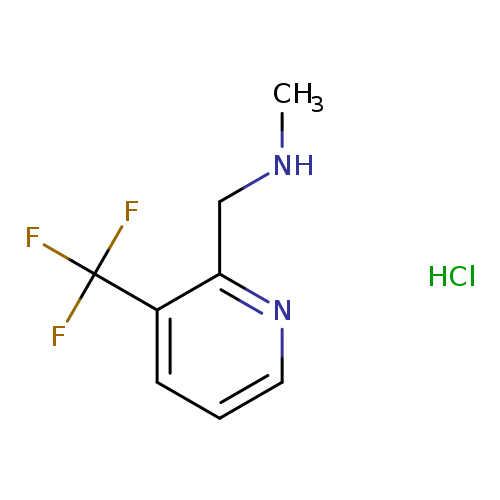 N-Methyl-1-(3-(trifluoromethyl)pyridin-2-yl)methanamine hydrochloride