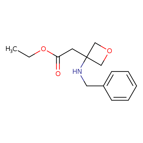 Ethyl 2-(3-(benzylamino)oxetan-3-yl)acetate