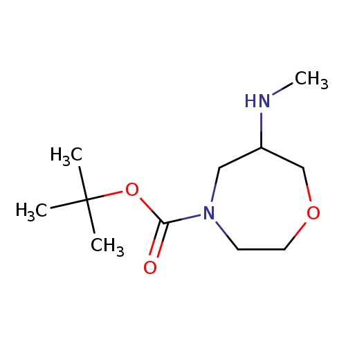 tert-butyl 6-(methylamino)-1,4-oxazepane-4-carboxylate