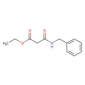 Propanoic acid, 3-oxo-3-[(phenylmethyl)amino]-, ethyl ester