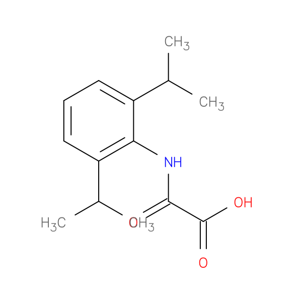 2-[[2,6-di(propan-2-yl)phenyl]amino]-2-oxoacetic acid