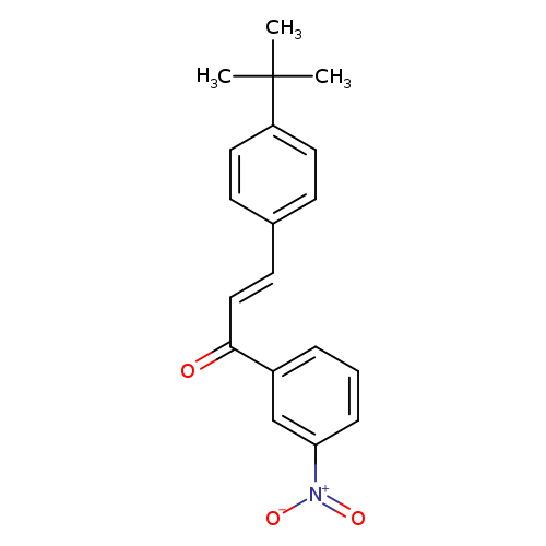 (2E)-3-(4-tert-butylphenyl)-1-(3-nitrophenyl)prop-2-en-1-one