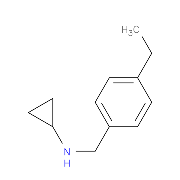 N-[(4-ethylphenyl)methyl]cyclopropanamine
