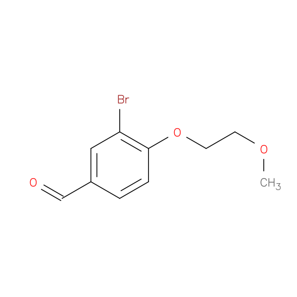 3-Bromo-4-(2-methoxyethoxy)benzaldehyde