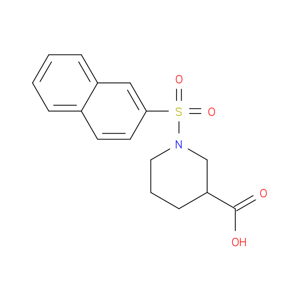 1-(Naphthalen-2-ylsulfonyl)piperidine-3-carboxylic acid