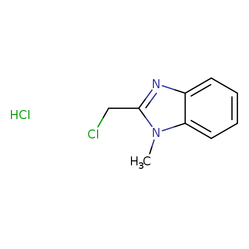 2-(chloromethyl)-1-methyl-1H-benzimidazole hydrochloride