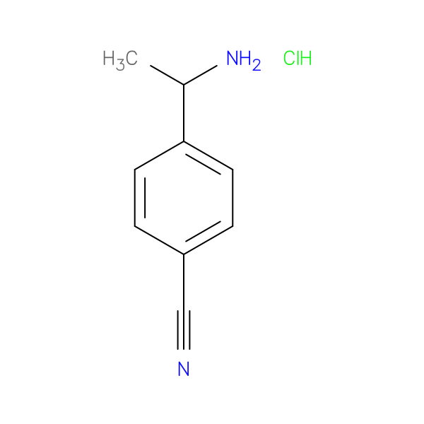4-(1-Aminoethyl)benzonitrile hydrochloride