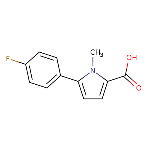 5-(4-Fluorophenyl)-1-methyl-1H-pyrrole-2-carboxylic acid
