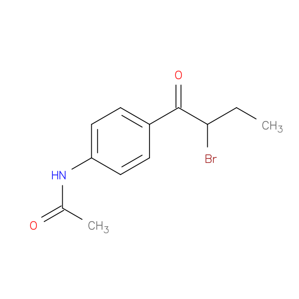 N-[4-(2-bromobutanoyl)phenyl]acetamide