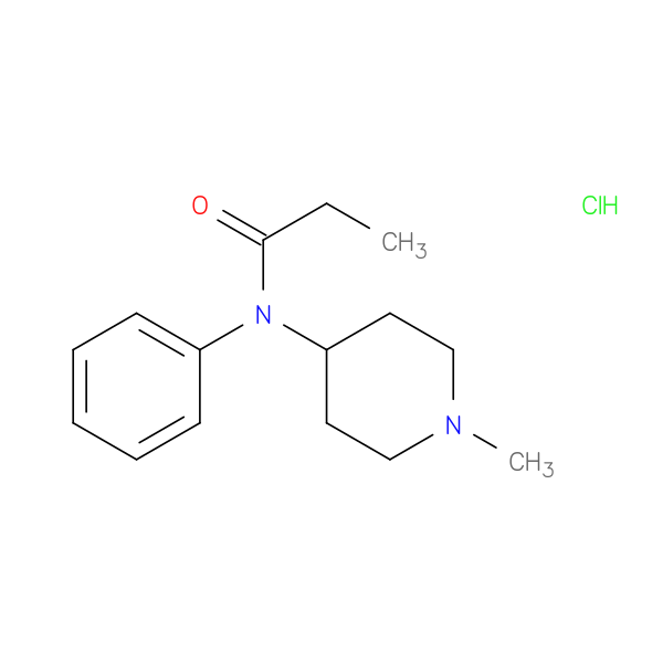 N-(1-methyl-4-piperidinyl)-N-phenyl-propanamide,monohydrochloride