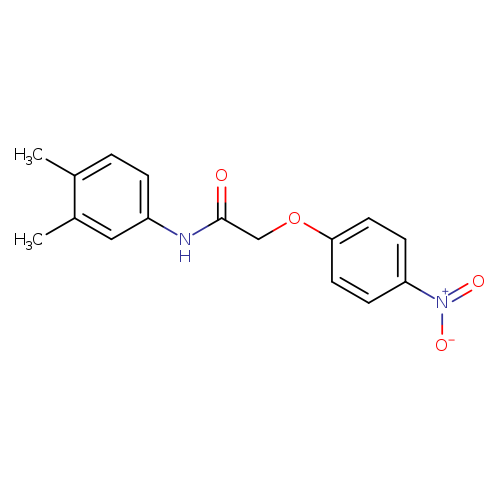 N-(3,4-dimethylphenyl)-2-{4-nitrophenoxy}acetamide