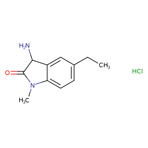 3-Amino-5-ethyl-1-methyl-2,3-dihydro-1h-indol-2-one hydrochloride