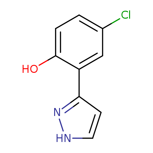 4-Chloro-2-(1H-pyrazol-3-yl)phenol