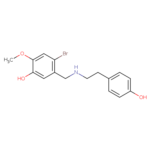 PHENOL, 4-BROMO-5-[[[2-(4-HYDROXYPHENYL)ETHYL]AMINO]METHYL]-2-METHOXY-