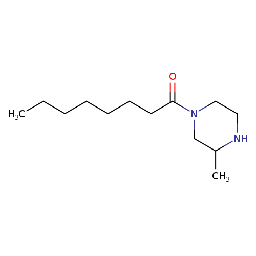 1-(3-methylpiperazin-1-yl)octan-1-one