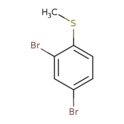2,4-dibromo-1-(methylsulfanyl)benzene