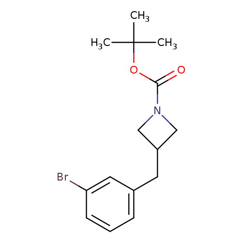 tert-butyl 3-[(3-bromophenyl)methyl]azetidine-1-carboxylate