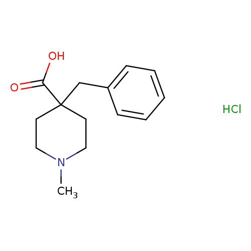 1-Methyl-4-benzyl-4-carboxypiperidine HCl