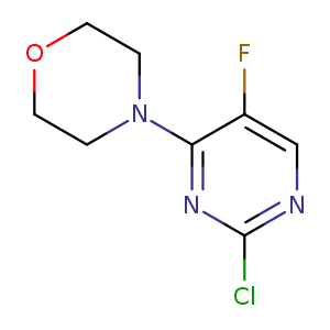 4-(2-chloro-5-fluoro-4-pyrimidinyl)morpholine