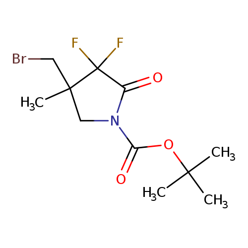 tert-butyl 4-(bromomethyl)-3,3-difluoro-4-methyl-2-oxopyrrolidine-1-carboxylate