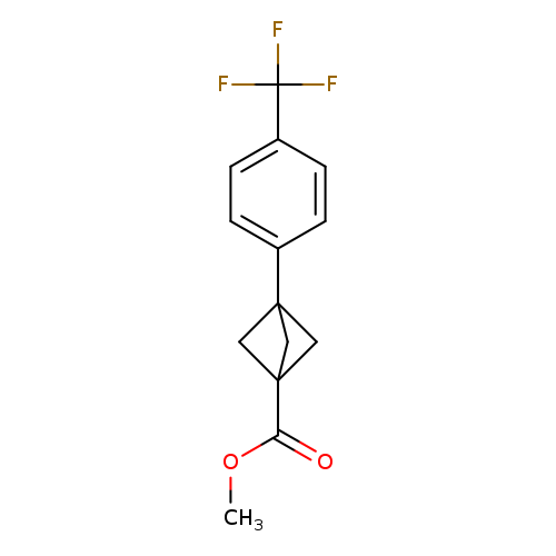 methyl 3-(4-(trifluoromethyl)phenyl)bicyclo[1.1.1]pentane-1-carboxylate