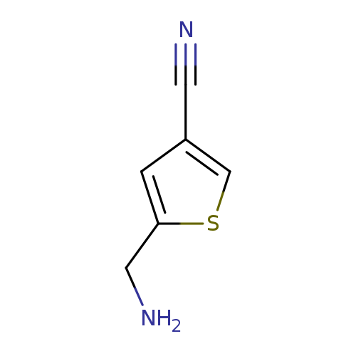 3-Thiophenecarbonitrile, 5-(aminomethyl)-