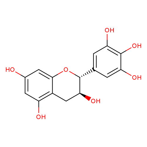 2H-1-Benzopyran-3,5,7-triol, 3,4-dihydro-2-(3,4,5-trihydroxyphenyl)-,(2R,3S)-