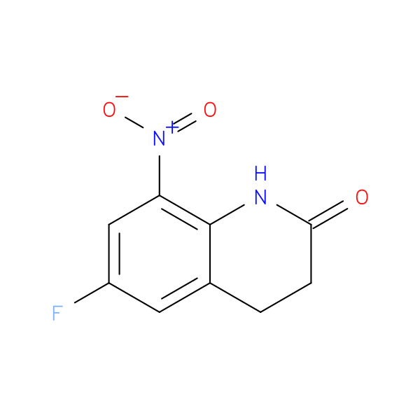 6-Fluoro-8-nitro-3,4-dihydroquinolin-2(1h)-one