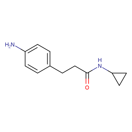 3-(4-Aminophenyl)-N-cyclopropylpropanamide