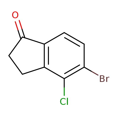 1H-Inden-1-one, 5-bromo-4-chloro-2,3-dihydro-