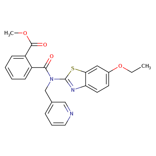 methyl 2-[(6-ethoxy-1,3-benzothiazol-2-yl)[(pyridin-3-yl)methyl]carbamoyl]benzoate