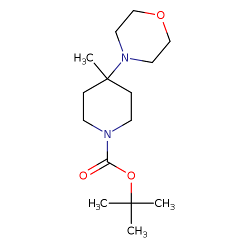 1-Boc-4-Methyl-4-morpholin-4-yl-piperidine