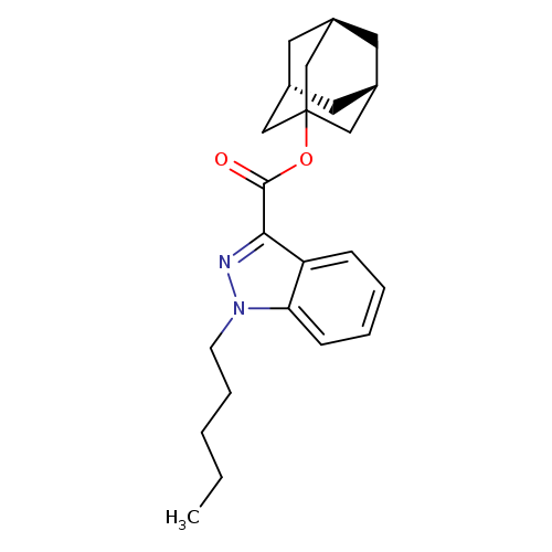(3s,5s,7s)-adamantan-1-yl1-pentyl-1H-indazole-3-carboxylate