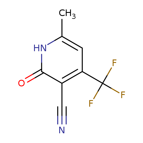 6-Methyl-2-Oxo-4-(Trifluoromethyl)-1,2-Dihydropyridine-3-Carbonitrile