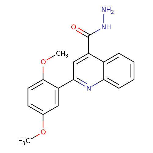 2-(2,5-Dimethoxyphenyl)quinoline-4-carbohydrazide