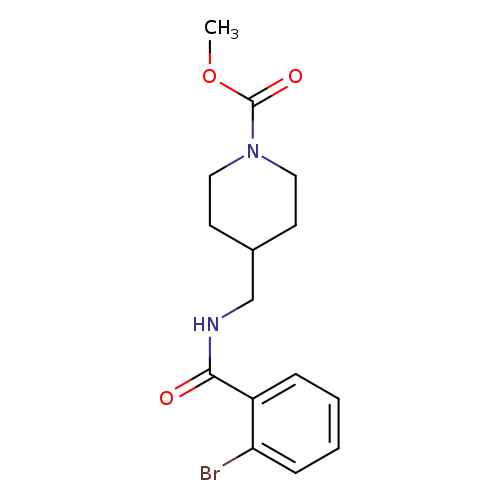 methyl 4-{[(2-bromophenyl)formamido]methyl}piperidine-1-carboxylate