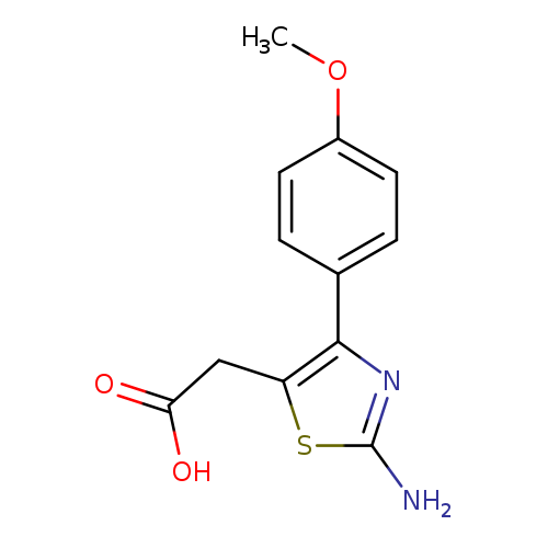 2-(2-Amino-4-(4-methoxyphenyl)thiazol-5-yl)acetic acid