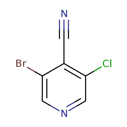 3-Bromo-5-chloropyridine-4-carbonitrile